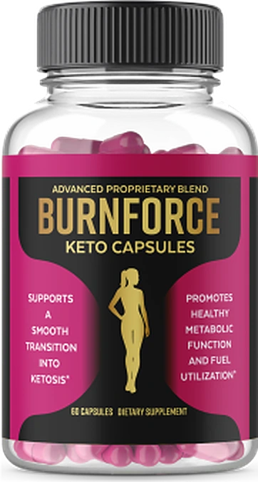 Burn Force Keto Capsules bottle